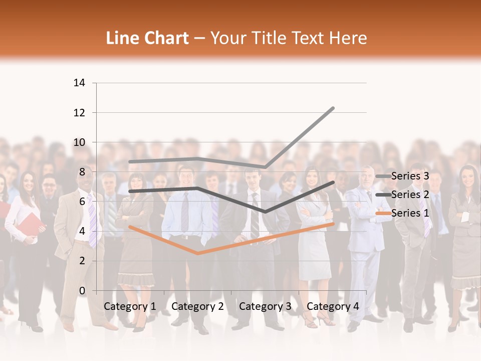 Chief Businessmen Group PowerPoint Template