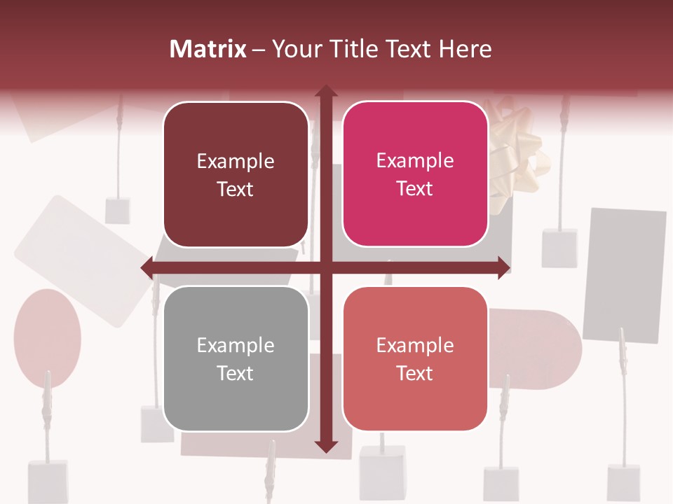 Banner Sign Card PowerPoint Template