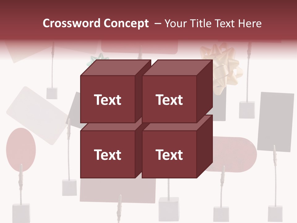 Banner Sign Card PowerPoint Template