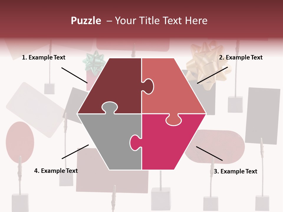 Banner Sign Card PowerPoint Template