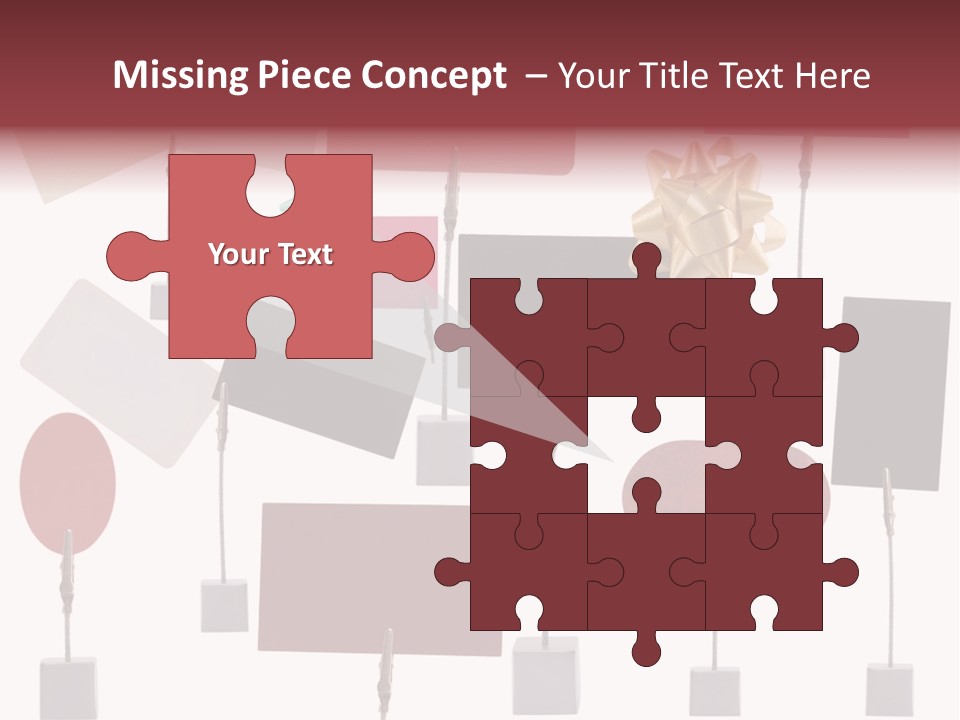 Banner Sign Card PowerPoint Template