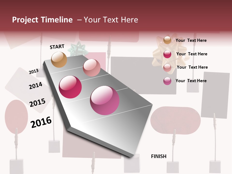 Banner Sign Card PowerPoint Template