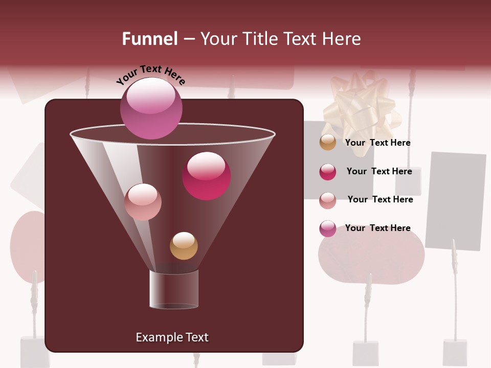 Banner Sign Card PowerPoint Template