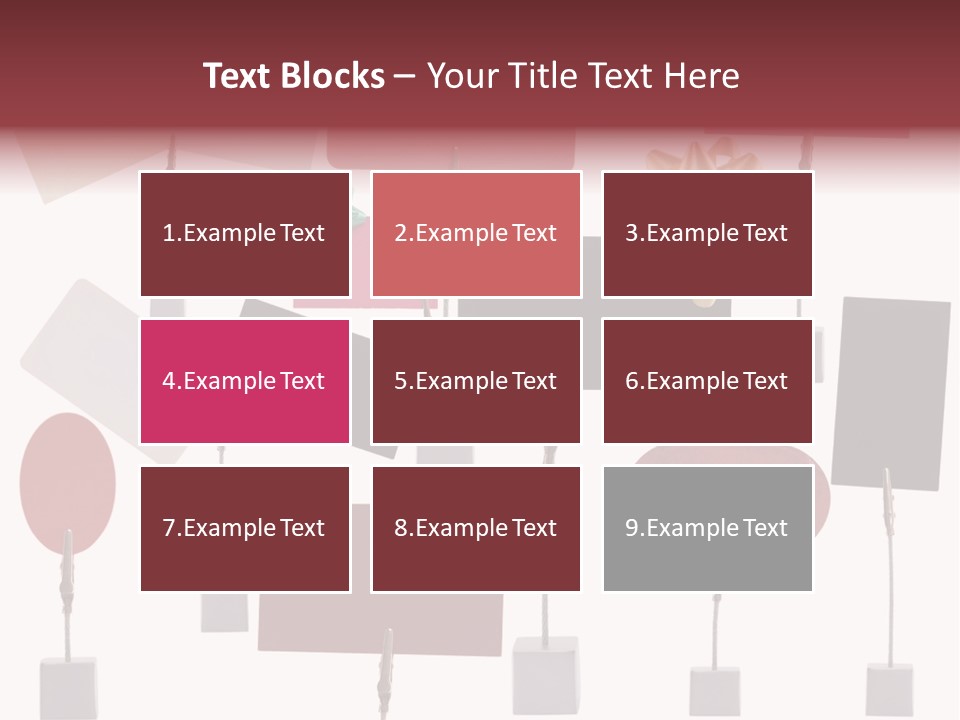 Banner Sign Card PowerPoint Template