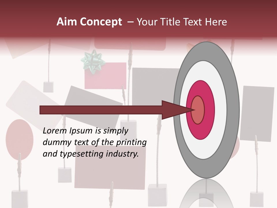 Banner Sign Card PowerPoint Template