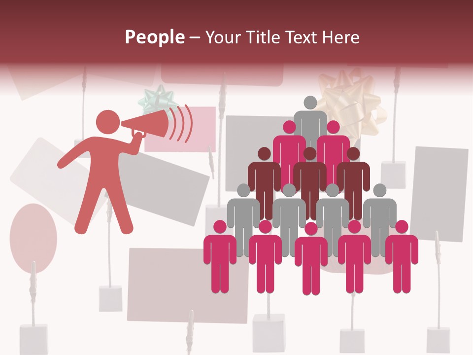 Banner Sign Card PowerPoint Template