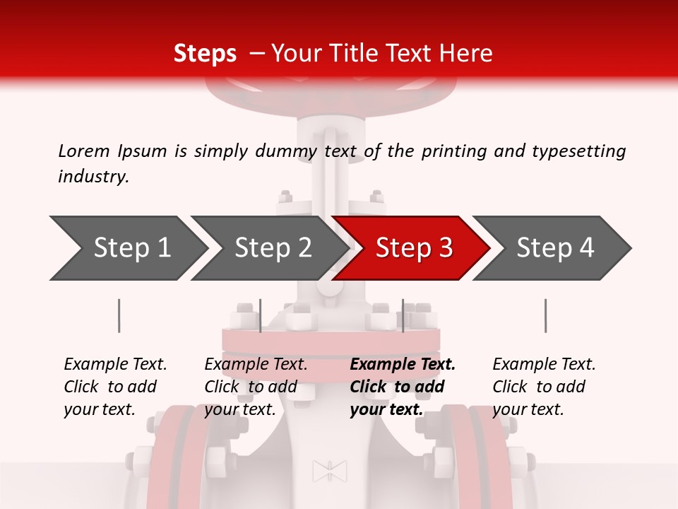 Detail Background Valve PowerPoint Template