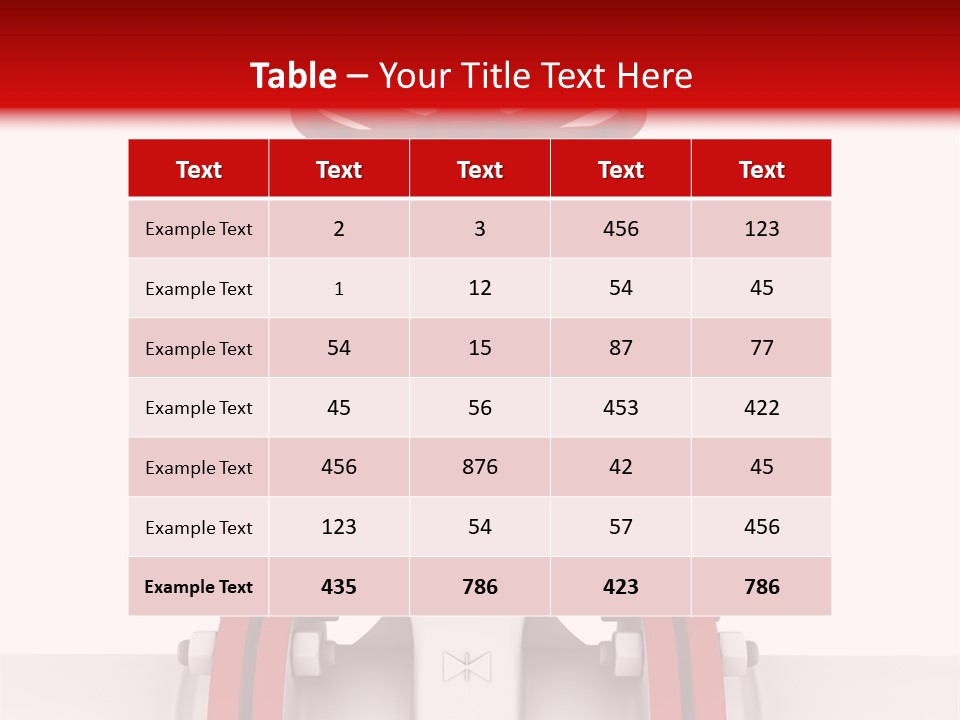 Detail Background Valve PowerPoint Template