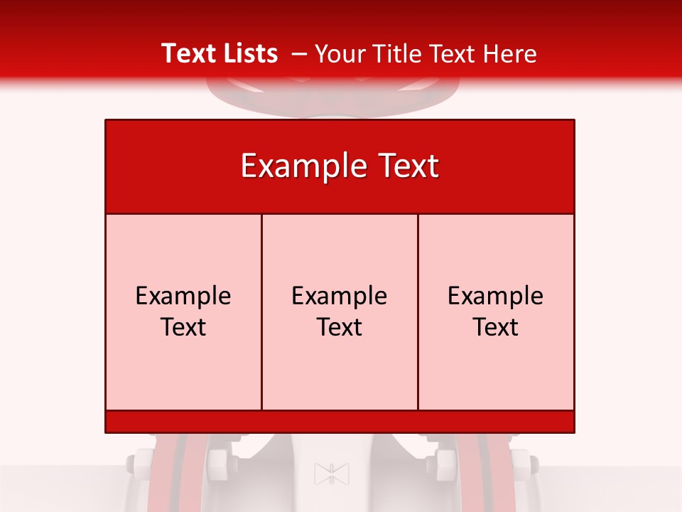 Detail Background Valve PowerPoint Template