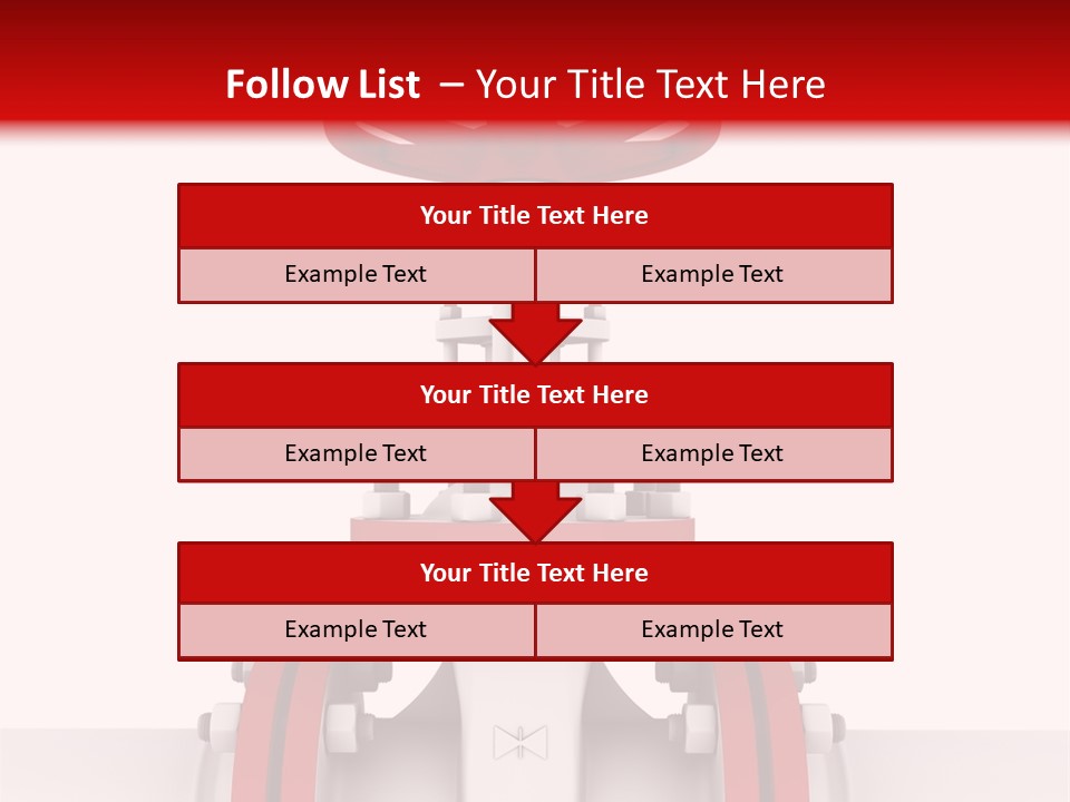 Detail Background Valve PowerPoint Template