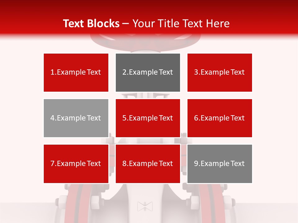 Detail Background Valve PowerPoint Template