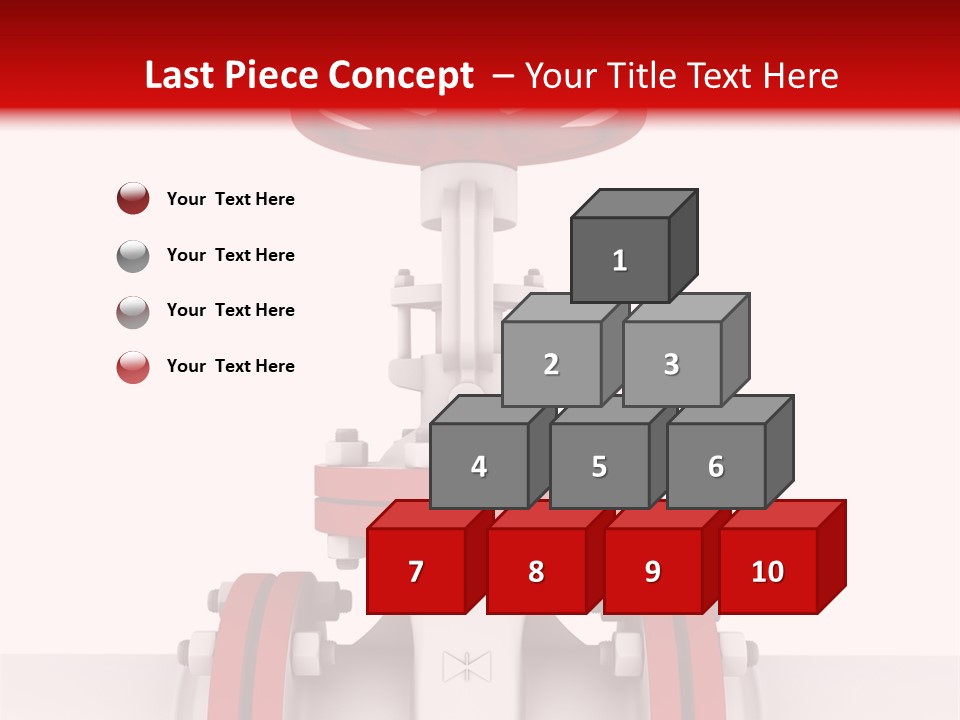 Detail Background Valve PowerPoint Template