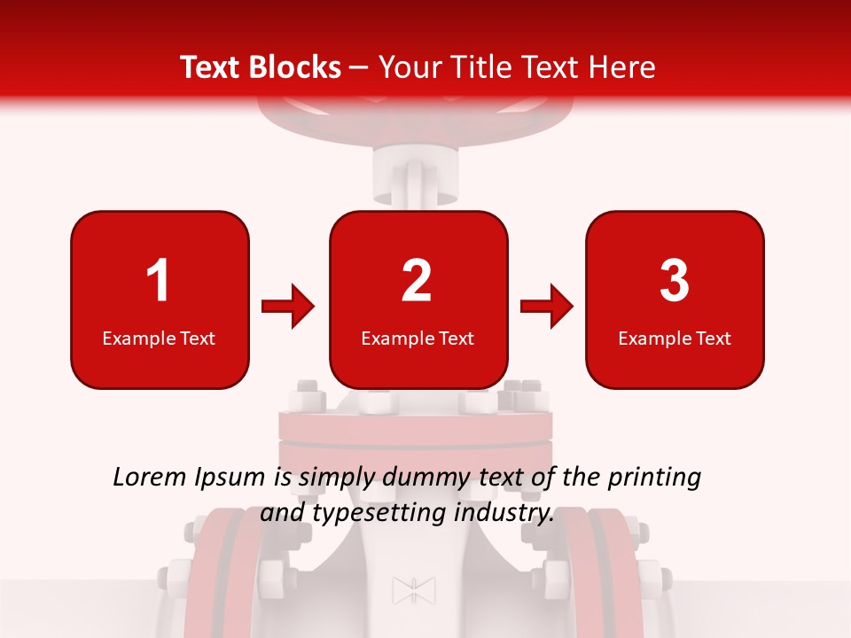 Detail Background Valve PowerPoint Template