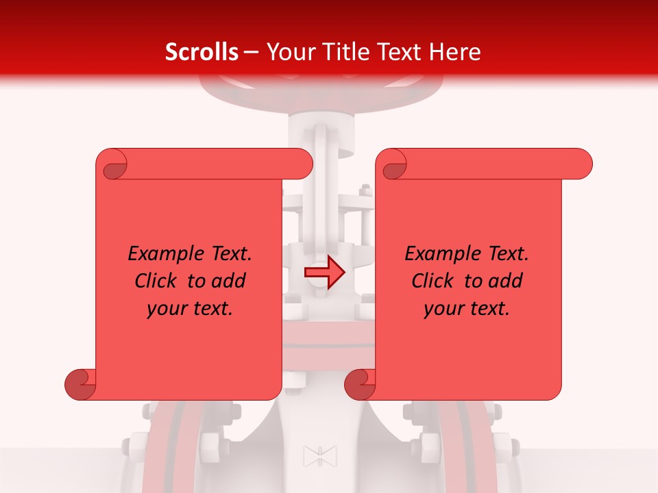 Detail Background Valve PowerPoint Template