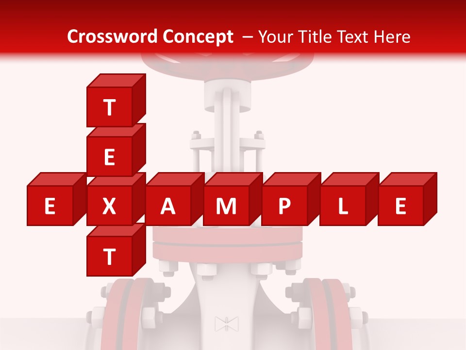 Detail Background Valve PowerPoint Template