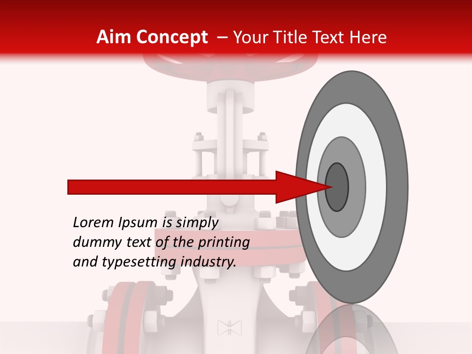 Detail Background Valve PowerPoint Template