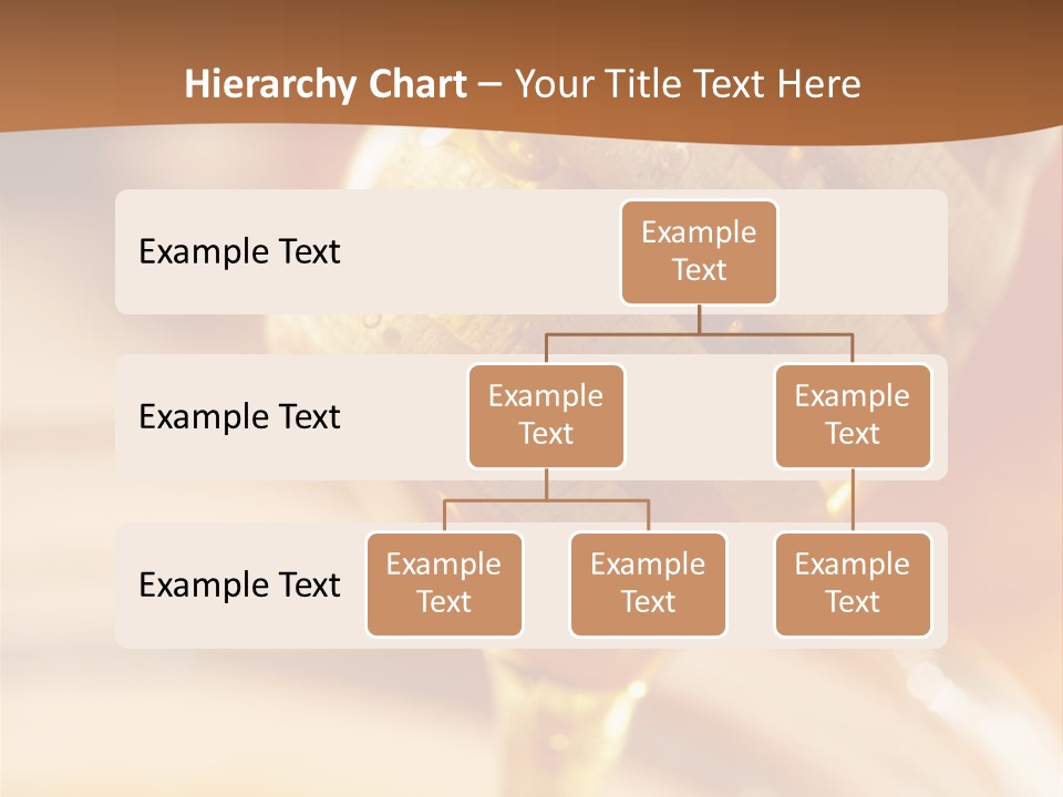 Wood Vitamin Pot PowerPoint Template
