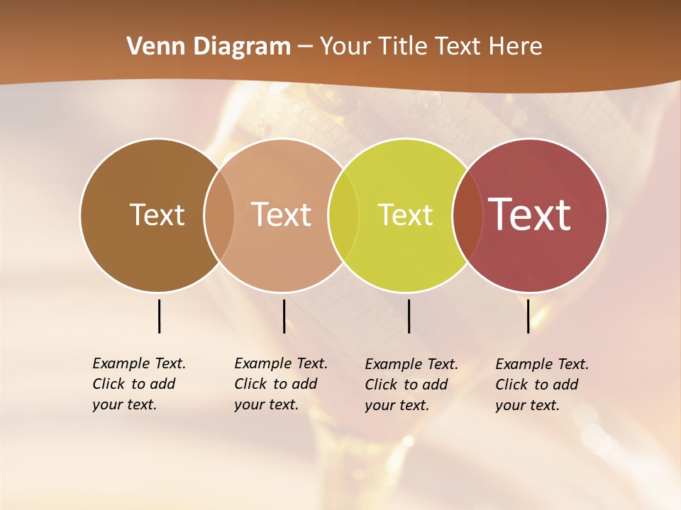 Wood Vitamin Pot PowerPoint Template