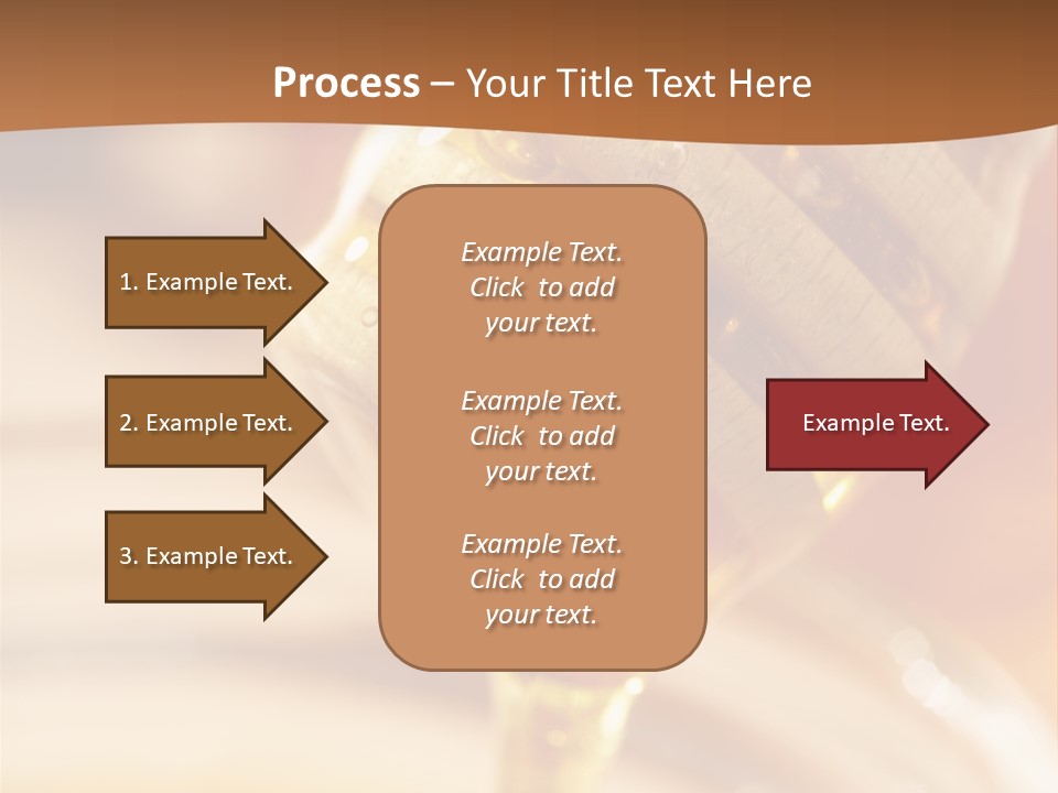 Wood Vitamin Pot PowerPoint Template