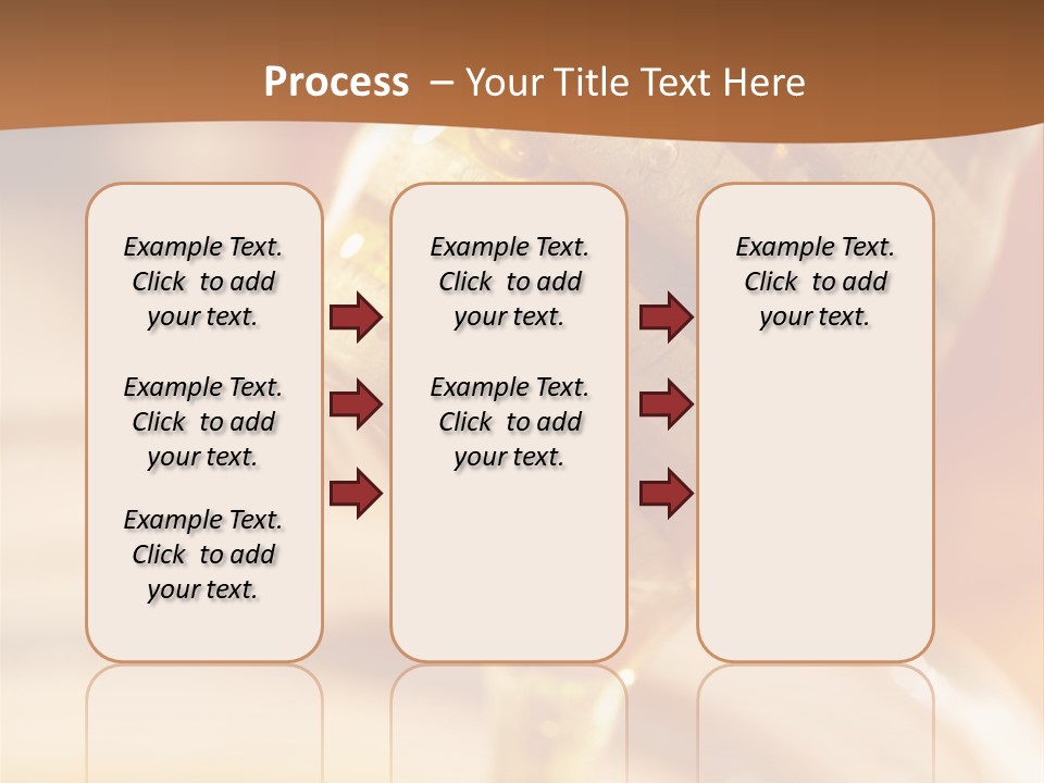 Wood Vitamin Pot PowerPoint Template