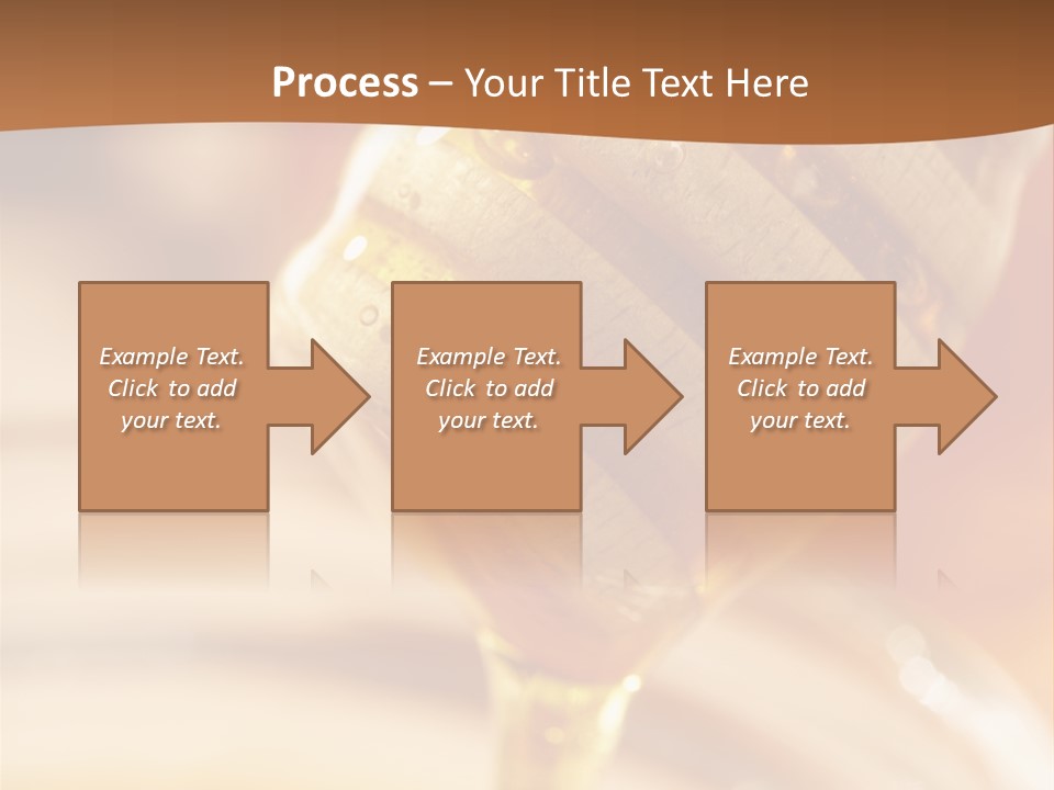 Wood Vitamin Pot PowerPoint Template