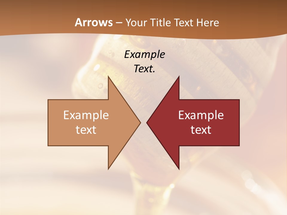 Wood Vitamin Pot PowerPoint Template