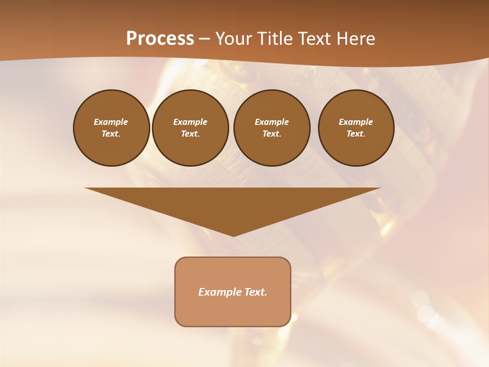 Wood Vitamin Pot PowerPoint Template