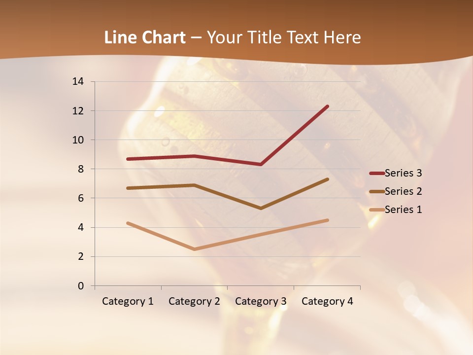 Wood Vitamin Pot PowerPoint Template