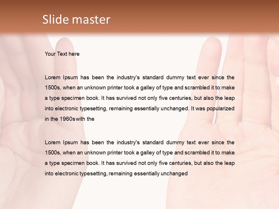 Two Women Only PowerPoint Template