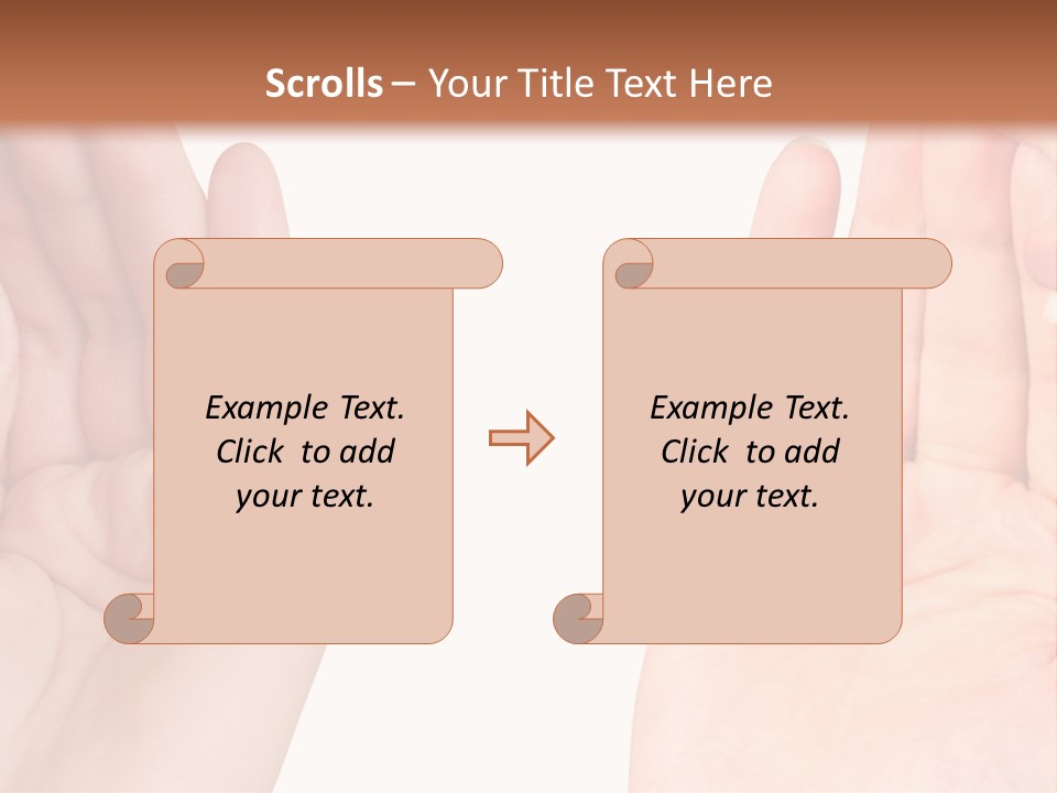 Two Women Only PowerPoint Template
