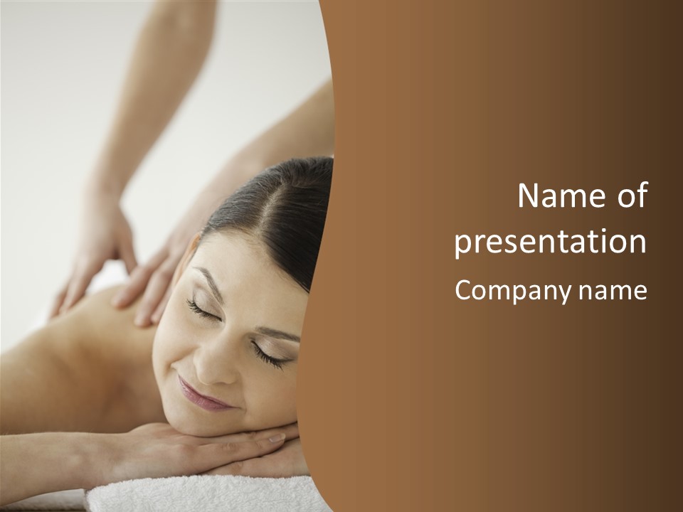 Cosmetics Beautiful Wellness PowerPoint Template