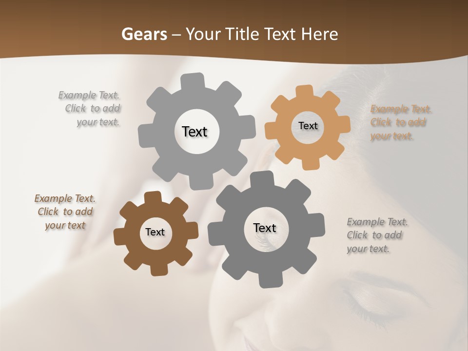 Cosmetics Beautiful Wellness PowerPoint Template