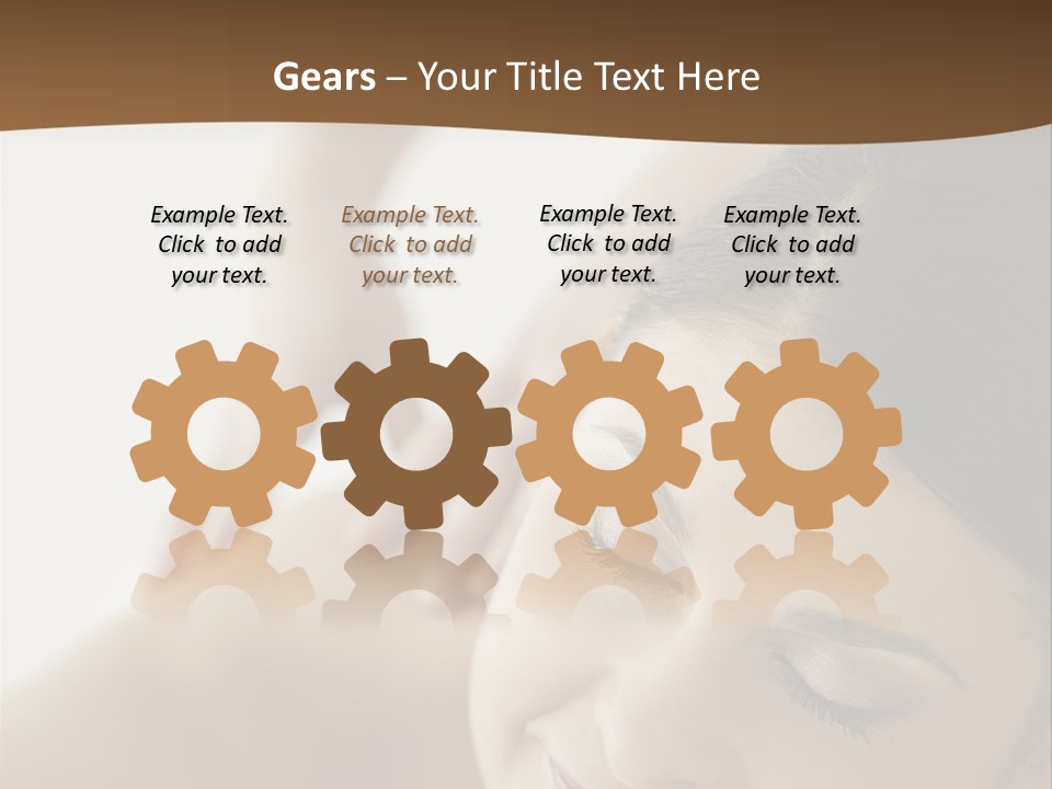 Cosmetics Beautiful Wellness PowerPoint Template