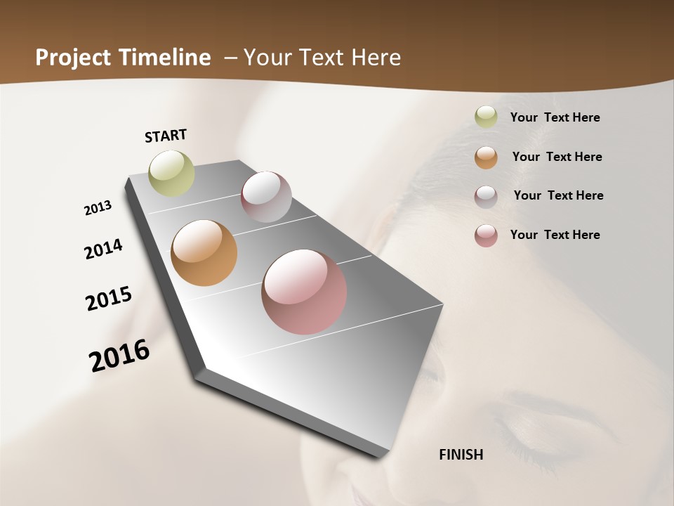Cosmetics Beautiful Wellness PowerPoint Template
