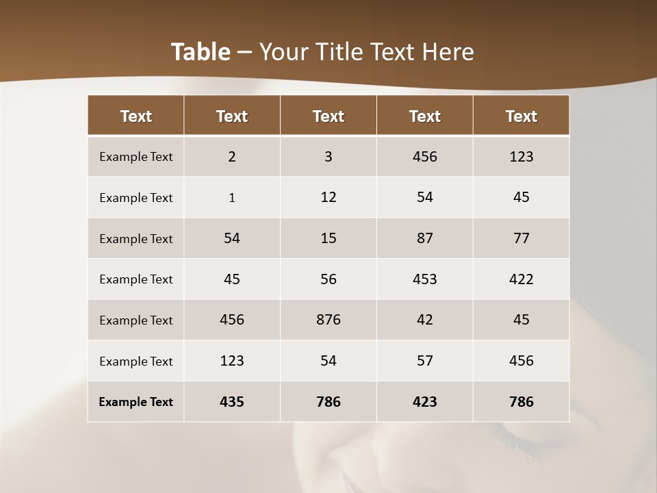Cosmetics Beautiful Wellness PowerPoint Template