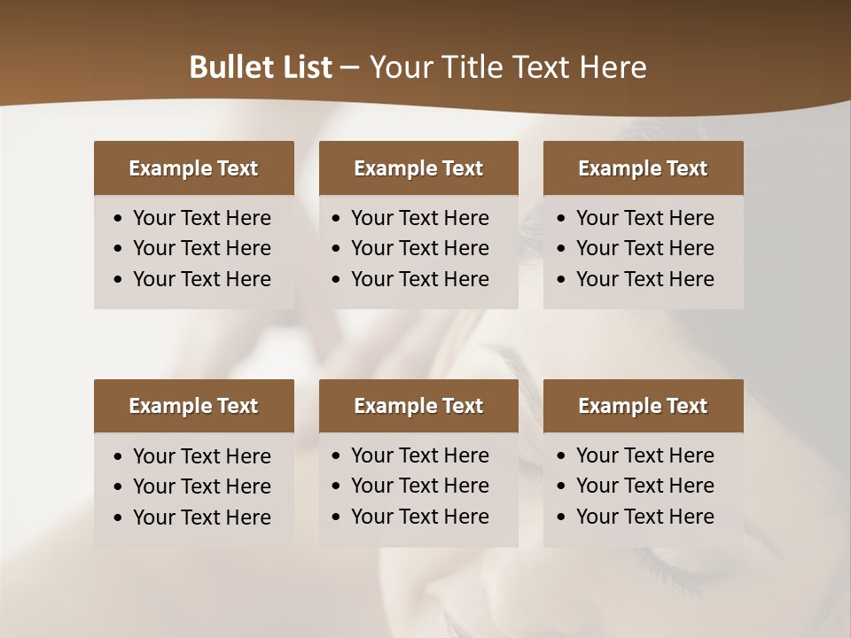 Cosmetics Beautiful Wellness PowerPoint Template