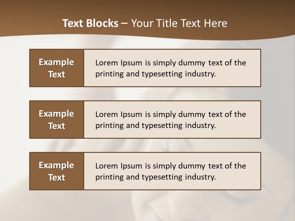 Cosmetics Beautiful Wellness PowerPoint Template