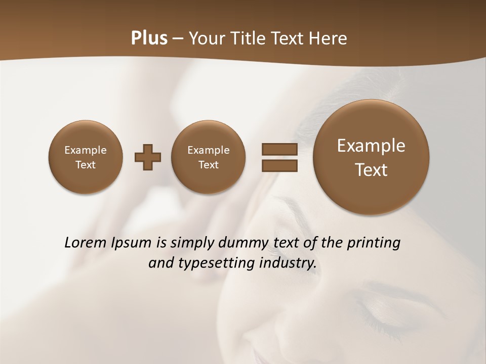 Cosmetics Beautiful Wellness PowerPoint Template