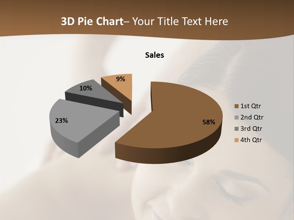 Cosmetics Beautiful Wellness PowerPoint Template