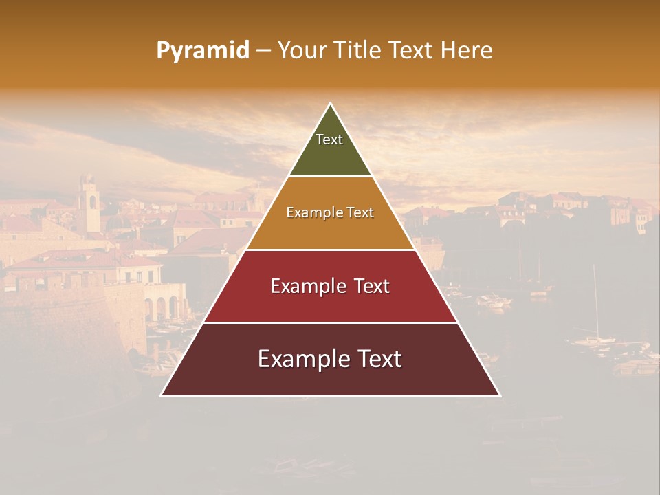 Boat Coastline Religion PowerPoint Template