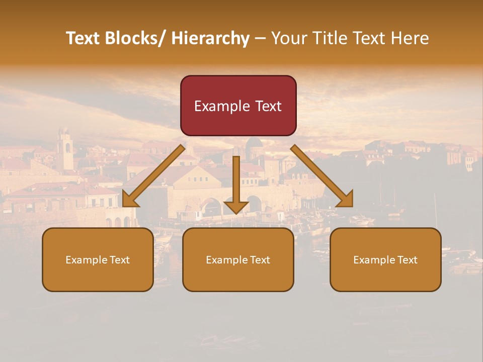 Boat Coastline Religion PowerPoint Template