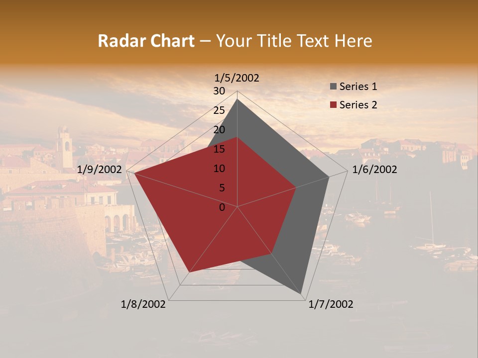 Boat Coastline Religion PowerPoint Template