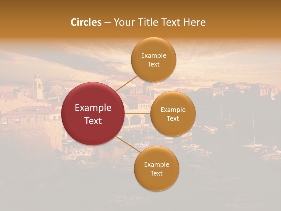 Boat Coastline Religion PowerPoint Template