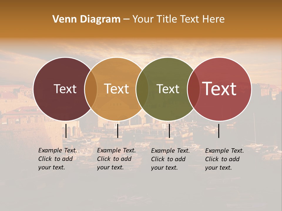 Boat Coastline Religion PowerPoint Template