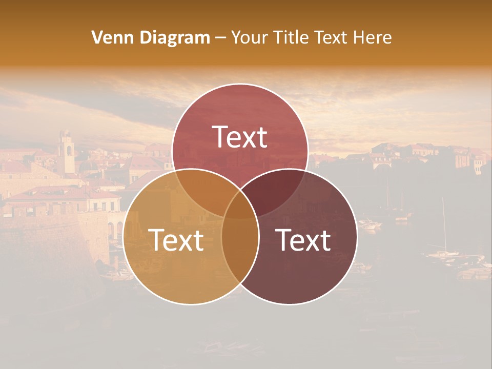 Boat Coastline Religion PowerPoint Template