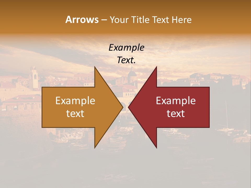 Boat Coastline Religion PowerPoint Template