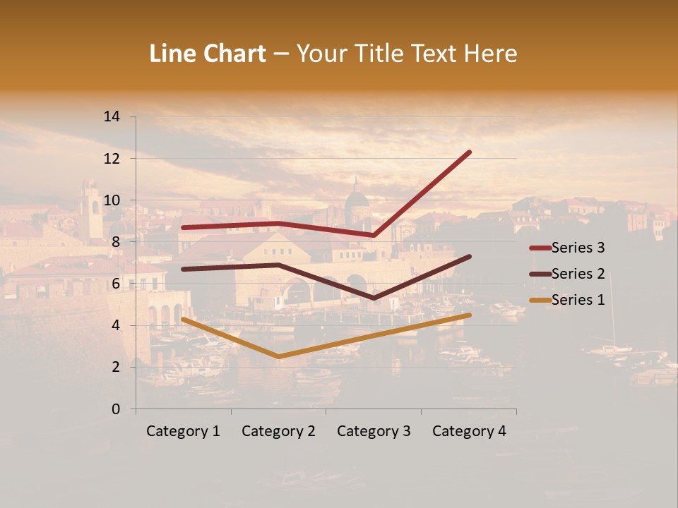 Boat Coastline Religion PowerPoint Template