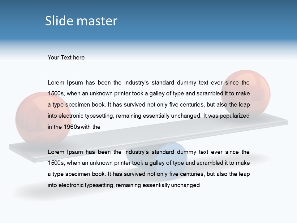 Icon Measurement Symbol PowerPoint Template