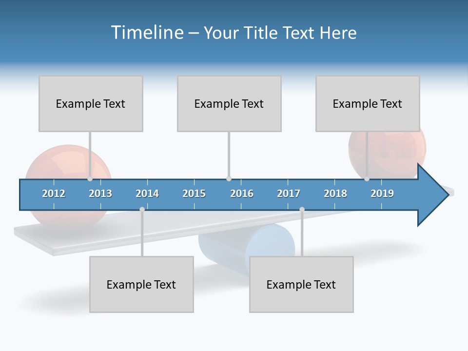 Icon Measurement Symbol PowerPoint Template