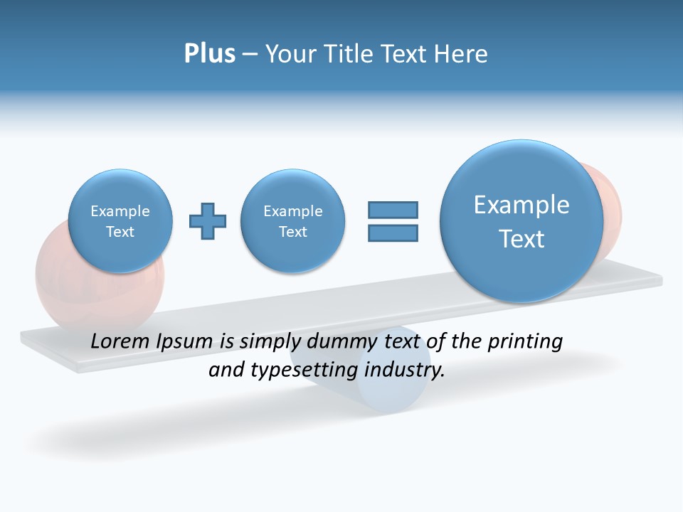 Icon Measurement Symbol PowerPoint Template
